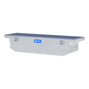 Bright Aluminum 69" Angled Crossover Tool Box with Low Profile