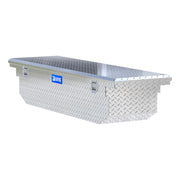 Bright Aluminum 69" Angled Crossover Tool Box with Low Profile