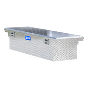 Bright Aluminum 69" Crossover Truck Tool Box with Pull Handles