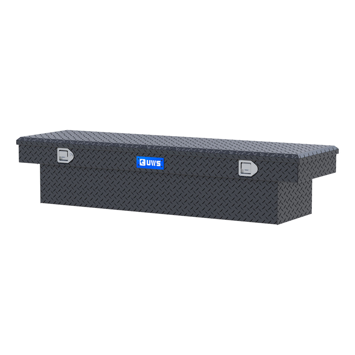 Matte Black Aluminum 69" Crossover Truck Tool Box