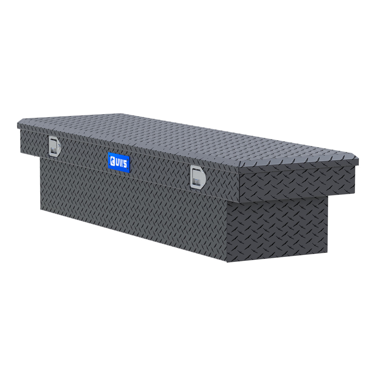Matte Black Aluminum 69" Crossover Truck Tool Box