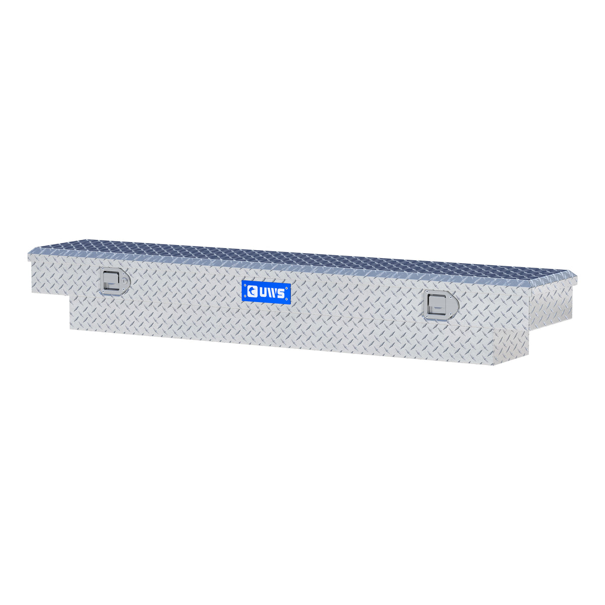 Bright Aluminum 69" Slim-Line Crossover Truck Tool Box
