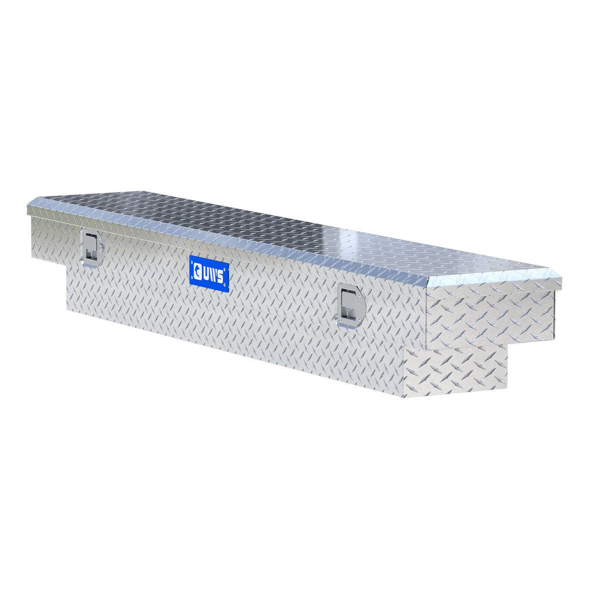 Bright Aluminum 69" Slim-Line Crossover Truck Tool Box