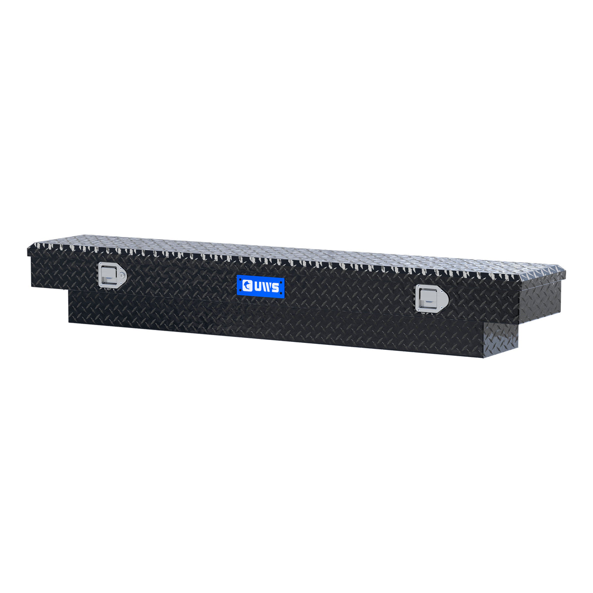 Gloss Black Aluminum 69" Slim-Line Crossover Truck Tool Box