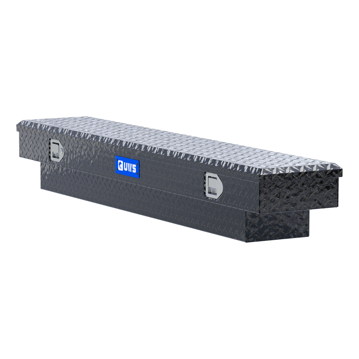 Gloss Black Aluminum 69" Slim-Line Crossover Truck Tool Box