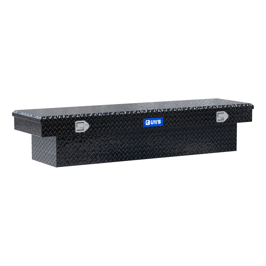 Gloss Black Aluminum 72" Crossover Truck Tool Box