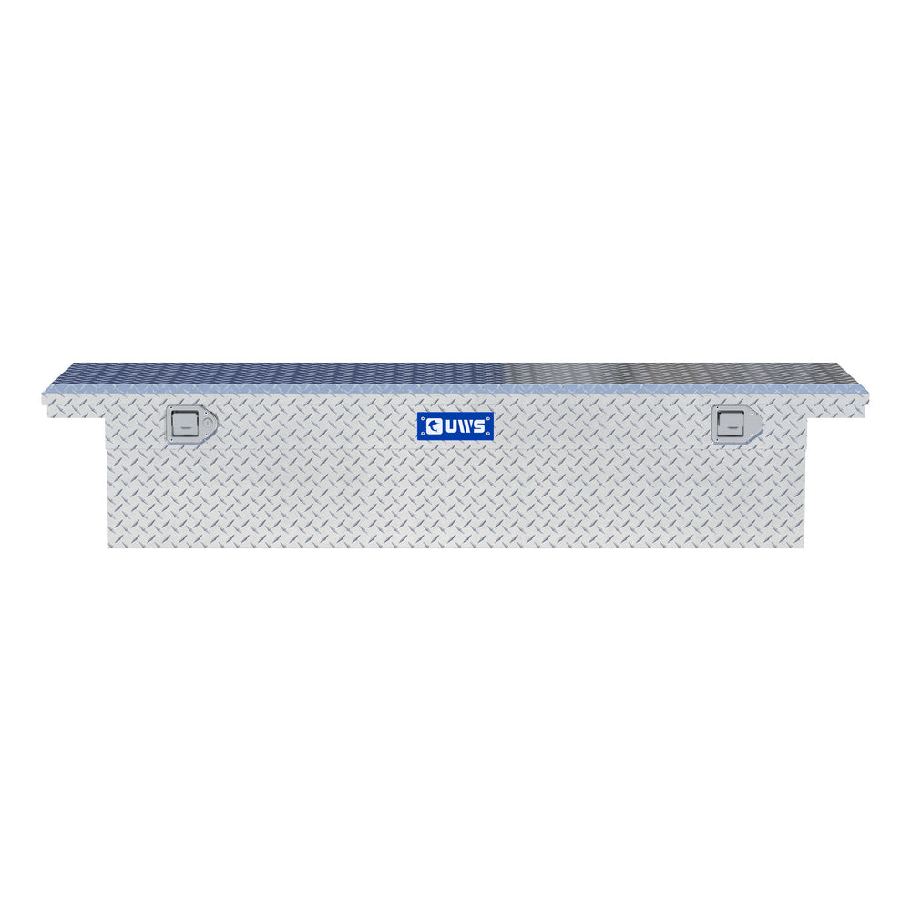 Bright Aluminum 72" Crossover Truck Tool Box with Low Profile