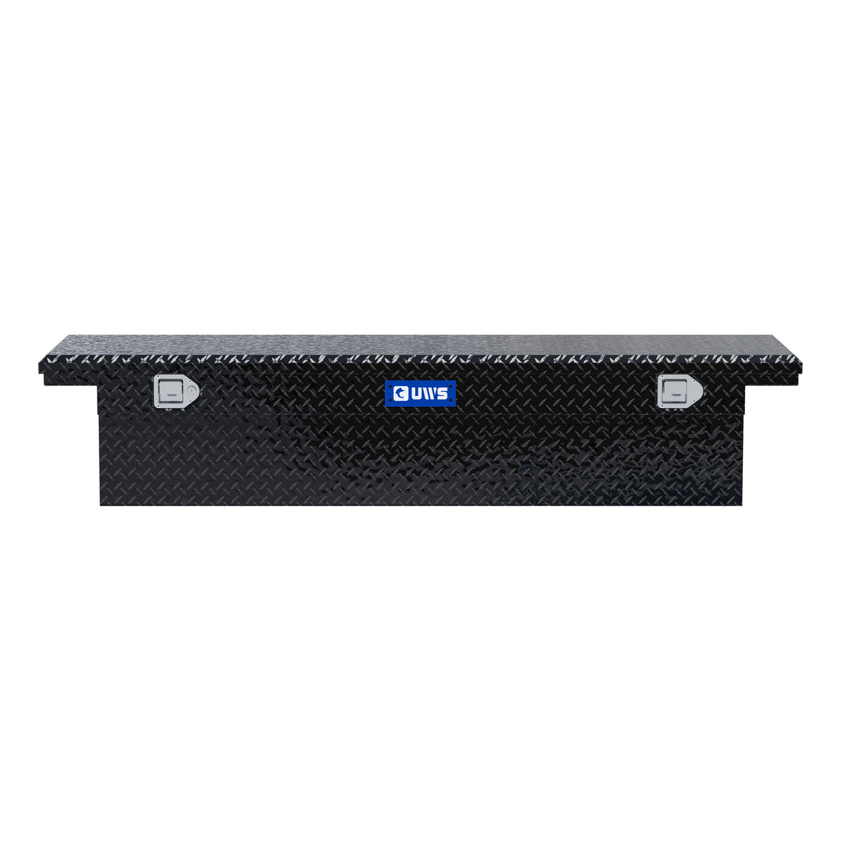 Gloss Black Aluminum 72" Truck Tool Box with Low Profile