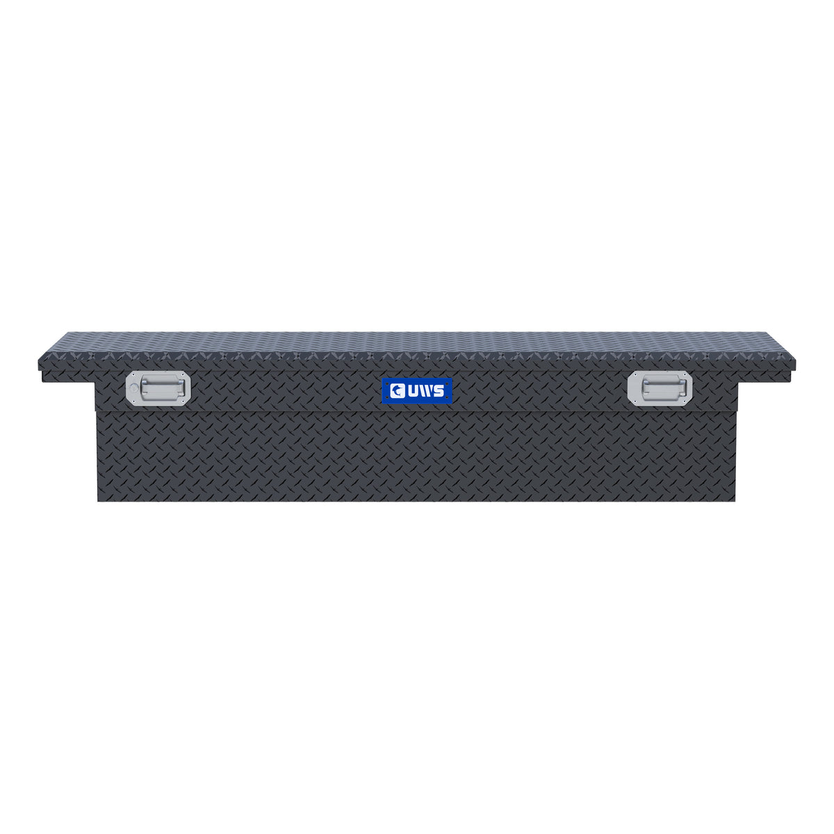Matte Black Aluminum 72" Crossover Tool Box with Pull Handles
