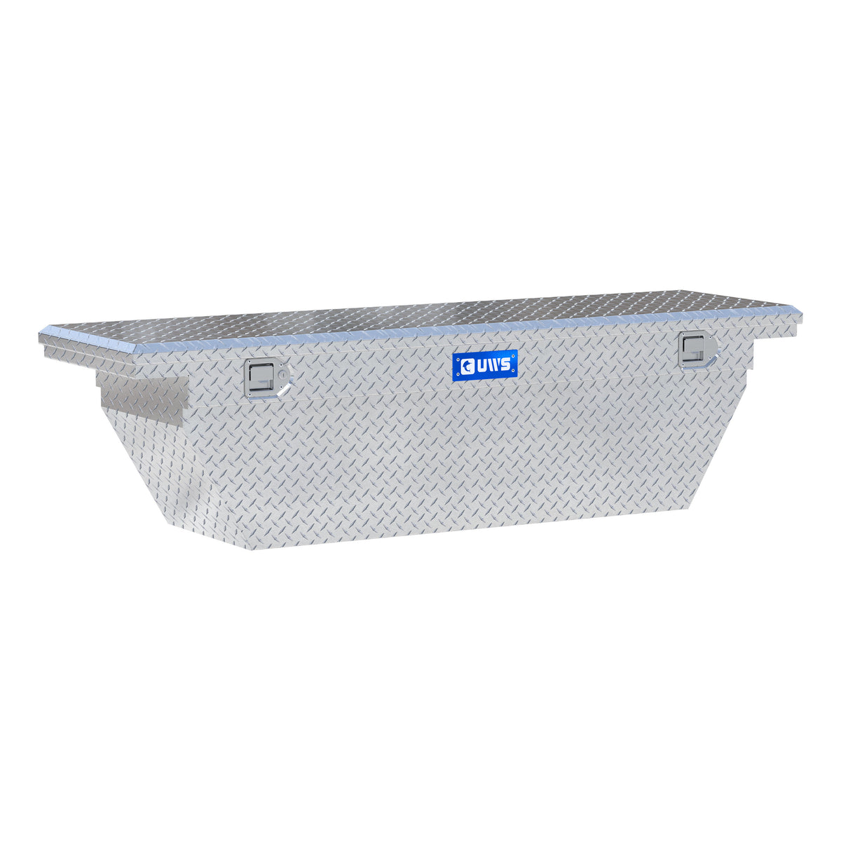 Bright Aluminum 69" Deep Angle Crossover Box with Low Profile
