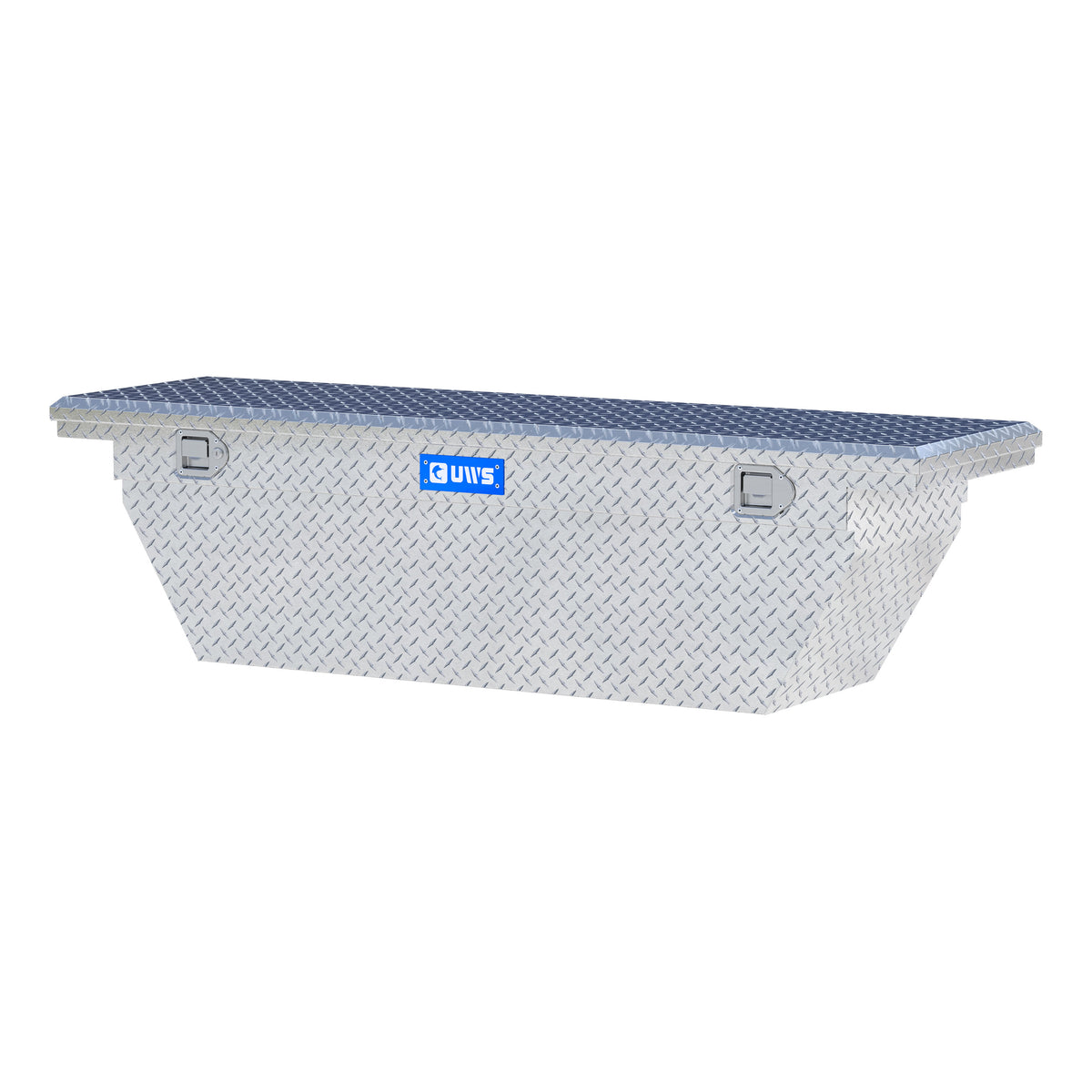 Bright Aluminum 69" Deep Angle Crossover Box with Low Profile