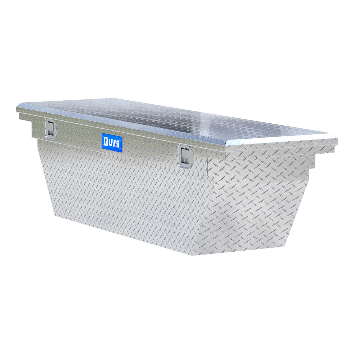 Bright Aluminum 69" Deep Angle Crossover Box with Low Profile