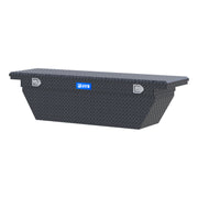 Matte Black Aluminum 69" Deep Angle Tool Box, Low Profile