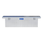 Bright Aluminum 69" Deep Crossover Tool Box with Low Profile