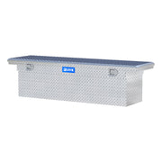 Bright Aluminum 69" Deep Crossover Tool Box with Low Profile