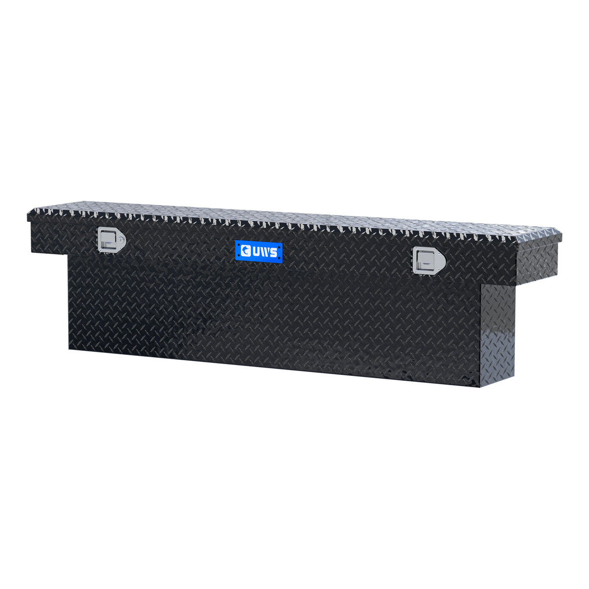 Gloss Black Aluminum 69" Deep Slim-Line Truck Tool Box