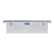 Bright Aluminum 72" Deep Slim Crossover Box with Low Profile
