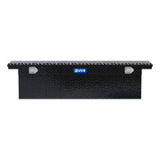 Gloss Black Aluminum 72" Deep Slim Truck Tool Box, Low Profile