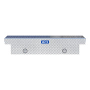 Bright Aluminum 70" Push Button Crossover Truck Tool Box