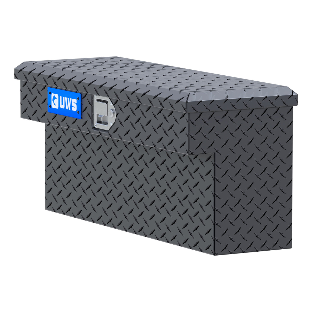 Matte Black Aluminum UTV Side Tool Box - Polaris Ranger