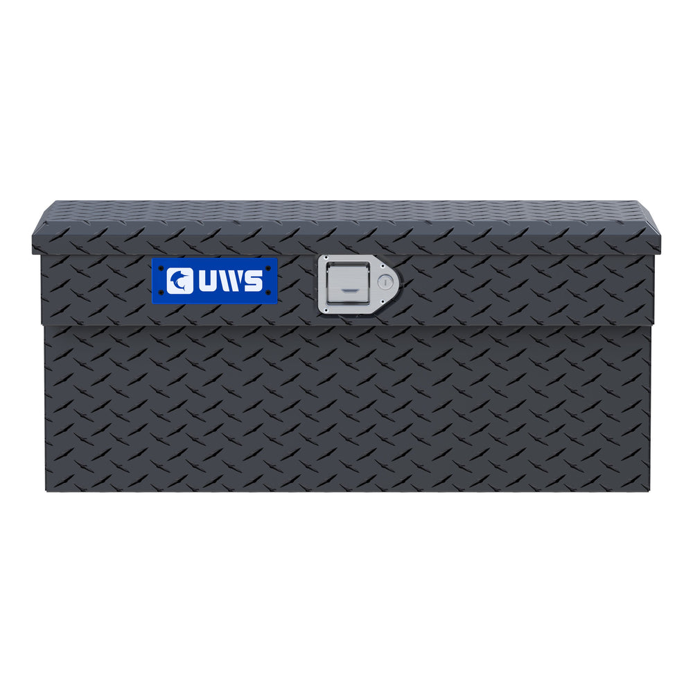 Matte Black Aluminum UTV Side Tool Box - Polaris Ranger