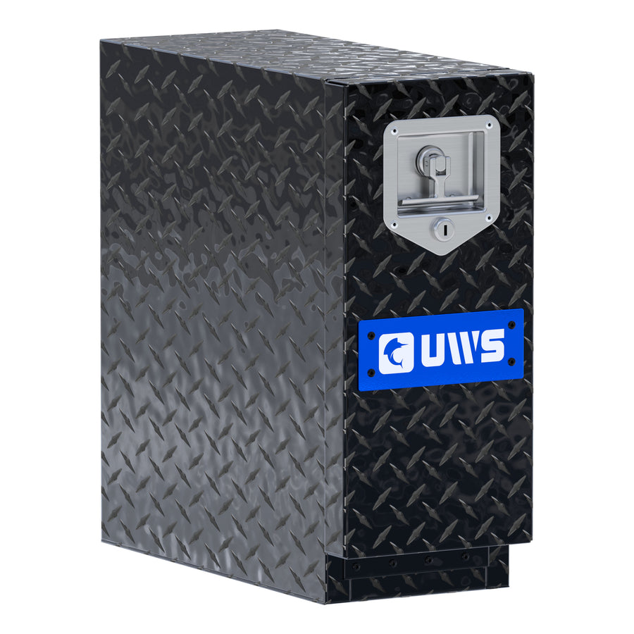 Gloss Black Aluminum 18" Drawer Truck Tool Box