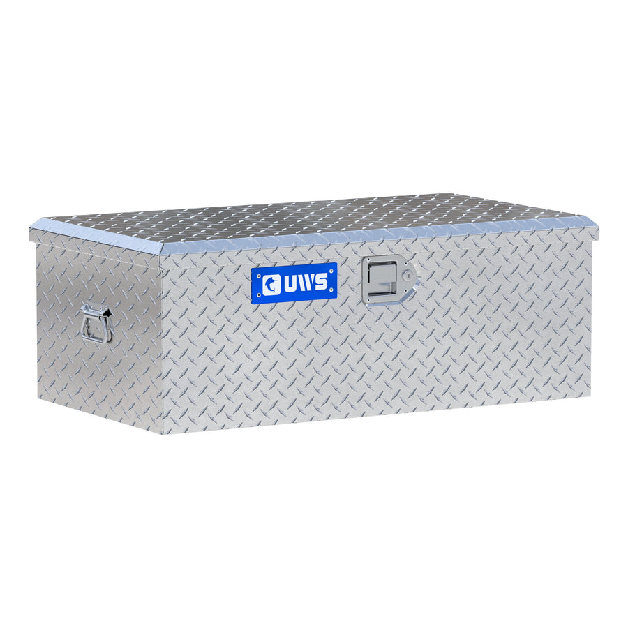 Bright Aluminum 36" Foot Locker