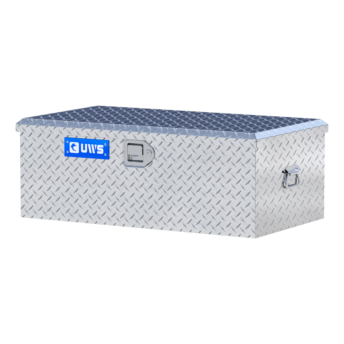 Bright Aluminum 36" Foot Locker