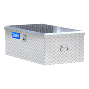 Bright Aluminum 36" Foot Locker