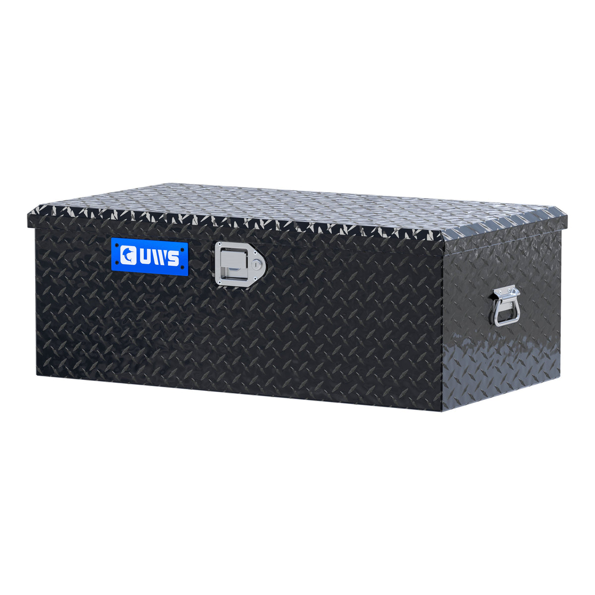 Gloss Black Aluminum 36" Foot Locker