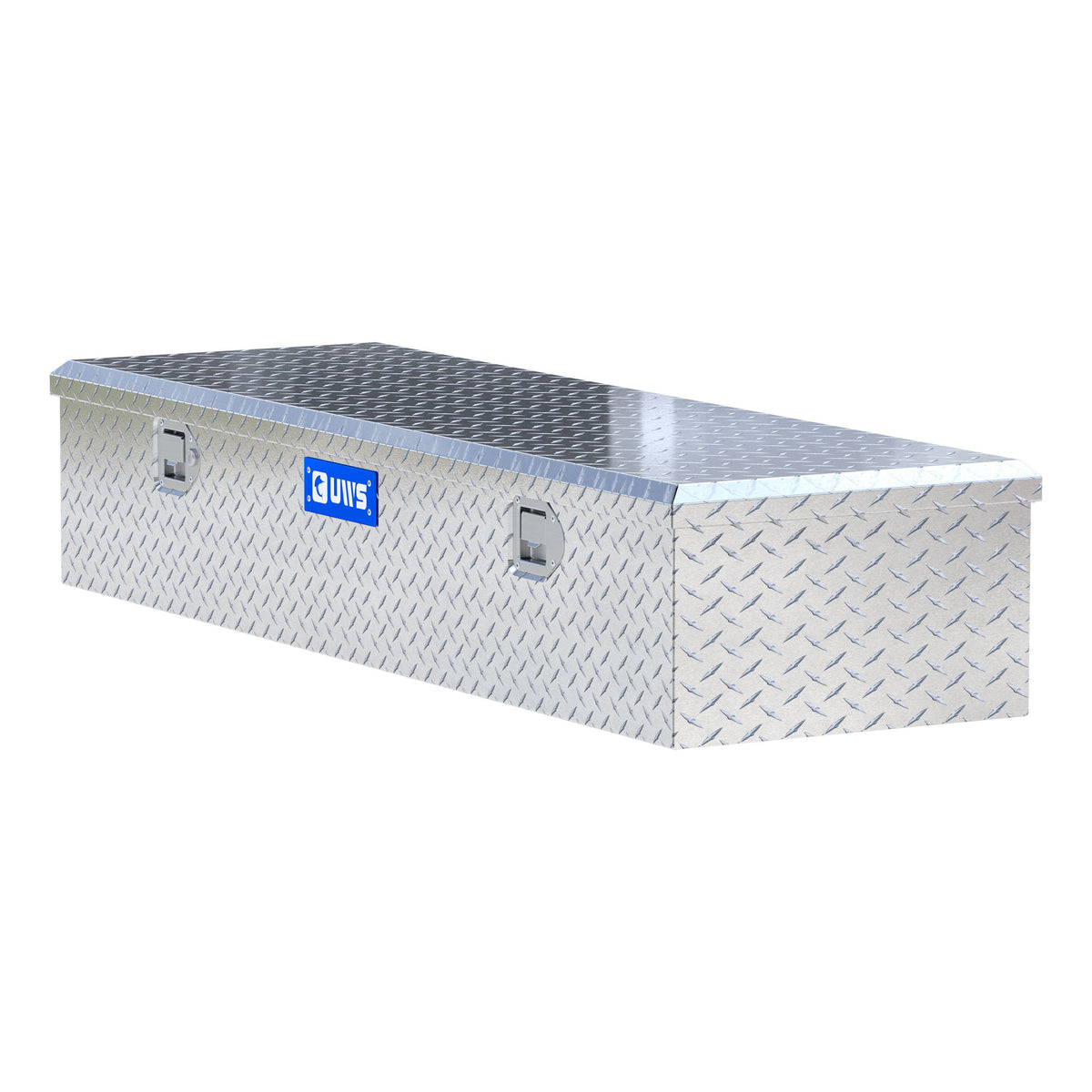 Bright Aluminum 58" 5th Wheel Truck Tool Box