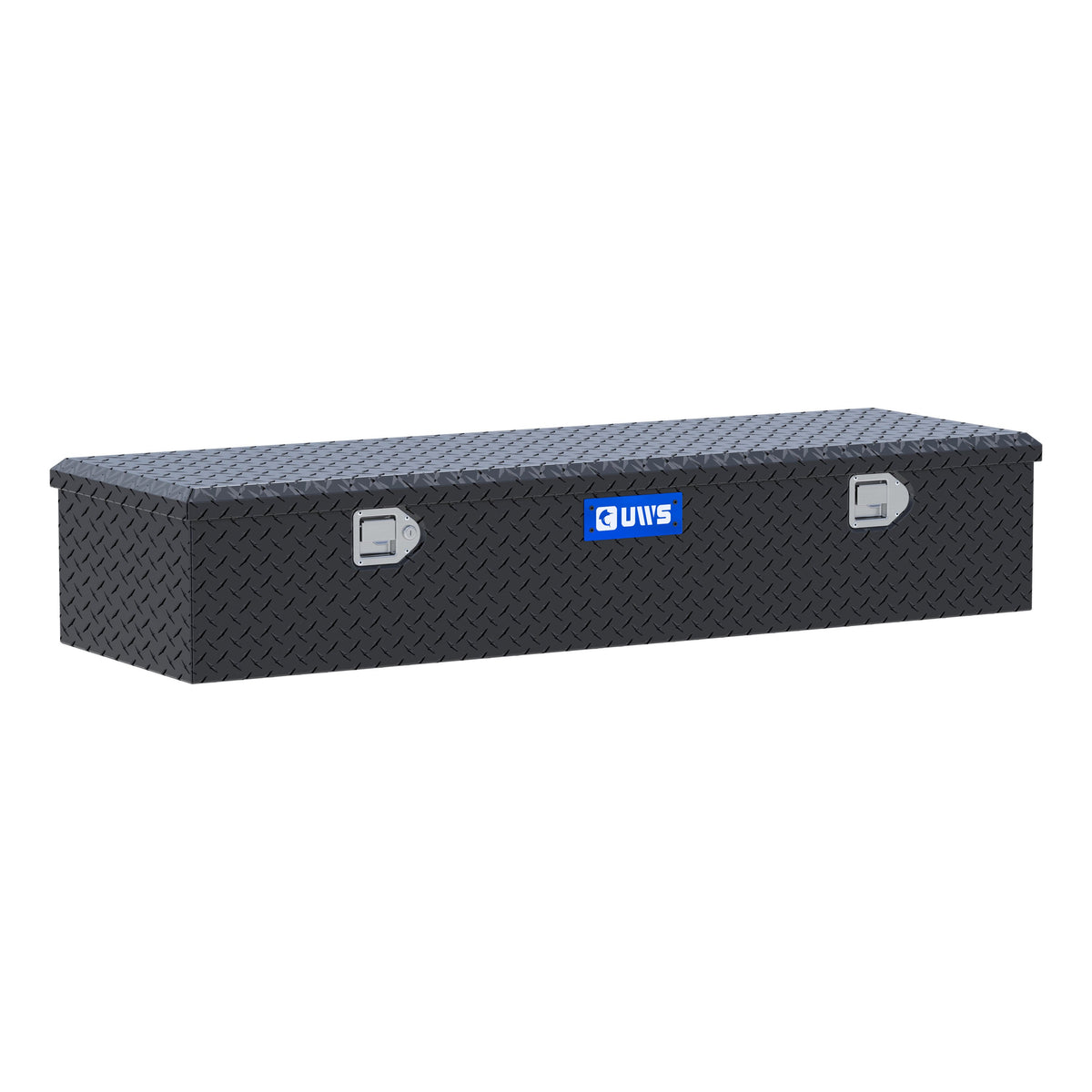 Matte Black Aluminum 58" 5th Wheel Truck Tool Box