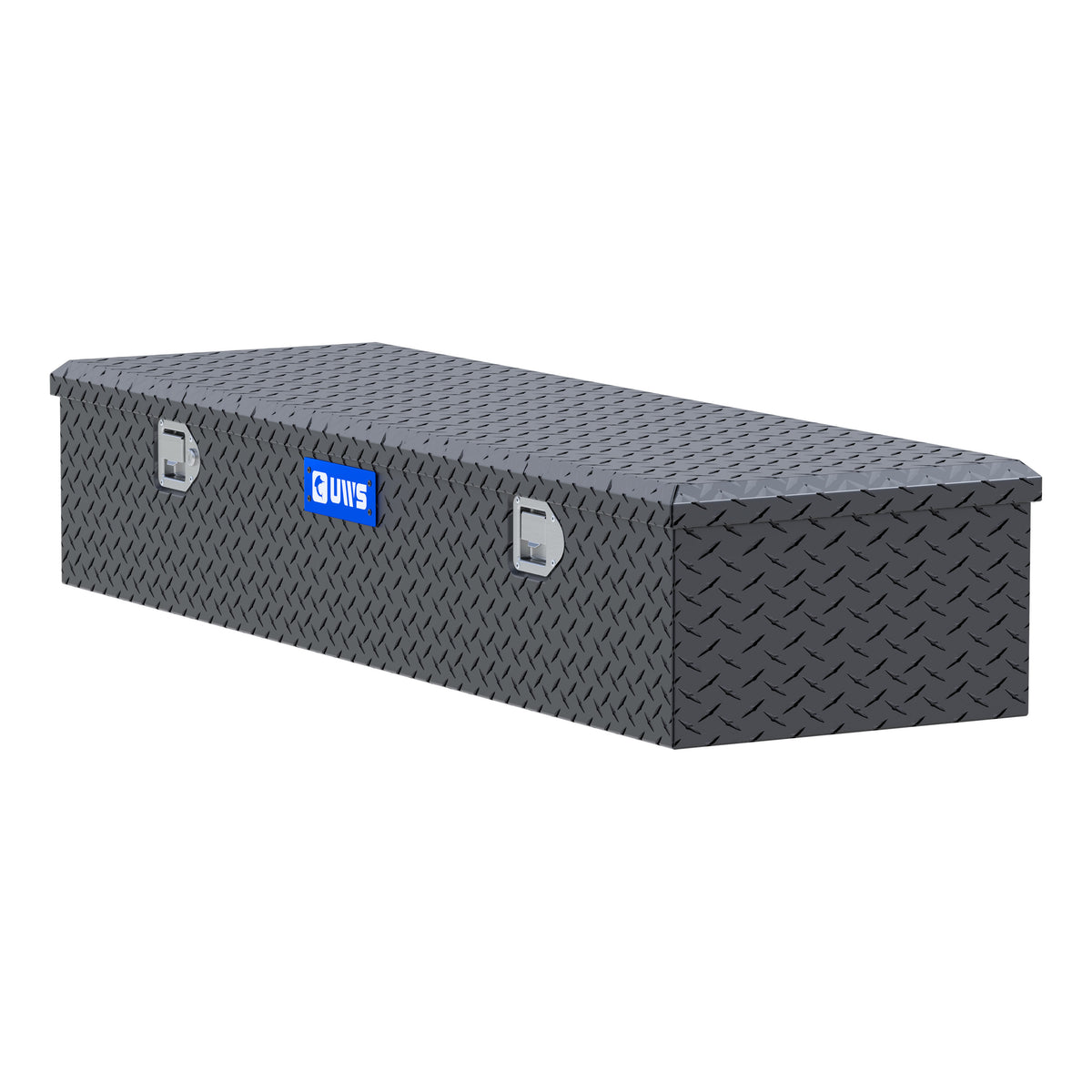 Matte Black Aluminum 58" 5th Wheel Truck Tool Box