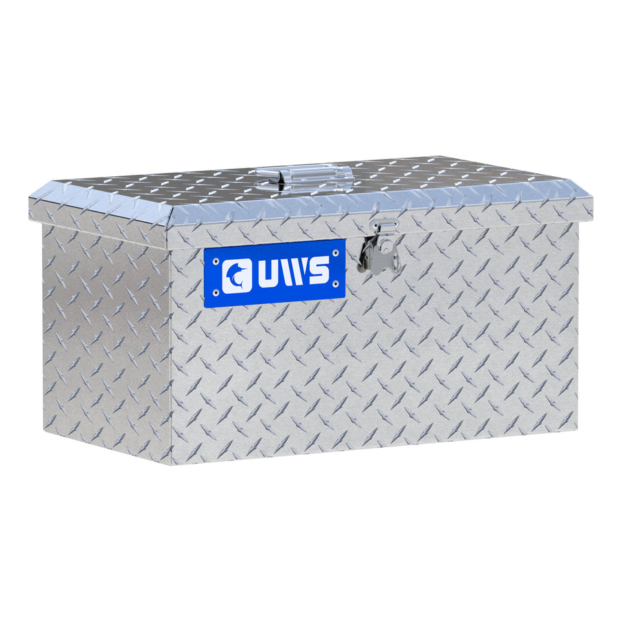 Bright Aluminum Tote Box