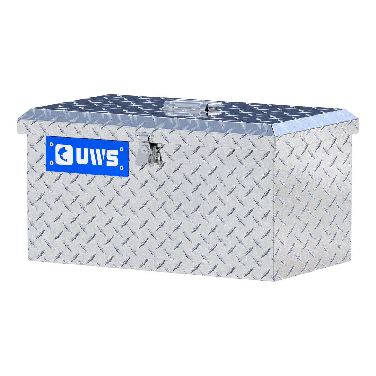 Bright Aluminum Tote Box