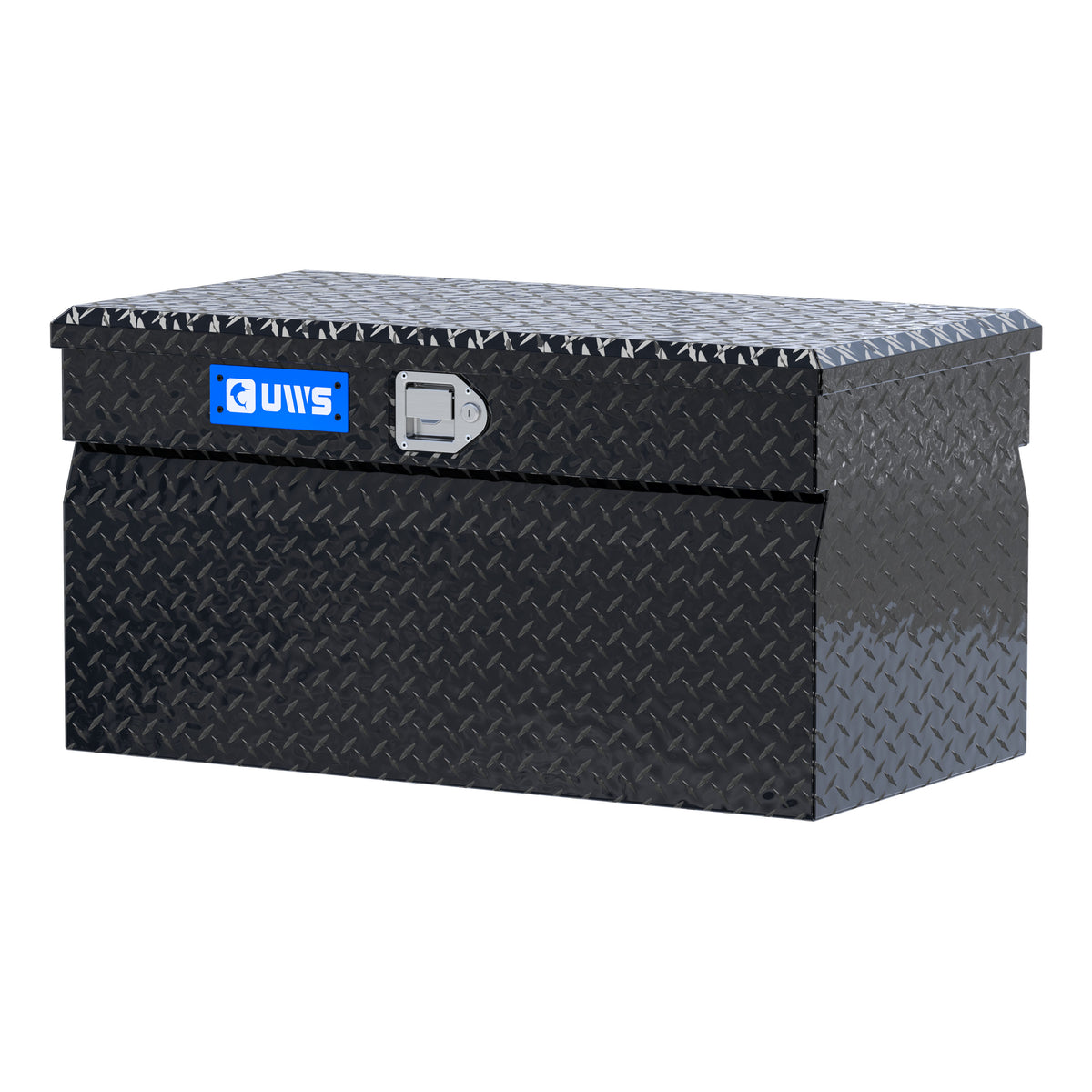 Gloss Black Aluminum 36" Utility Chest Box