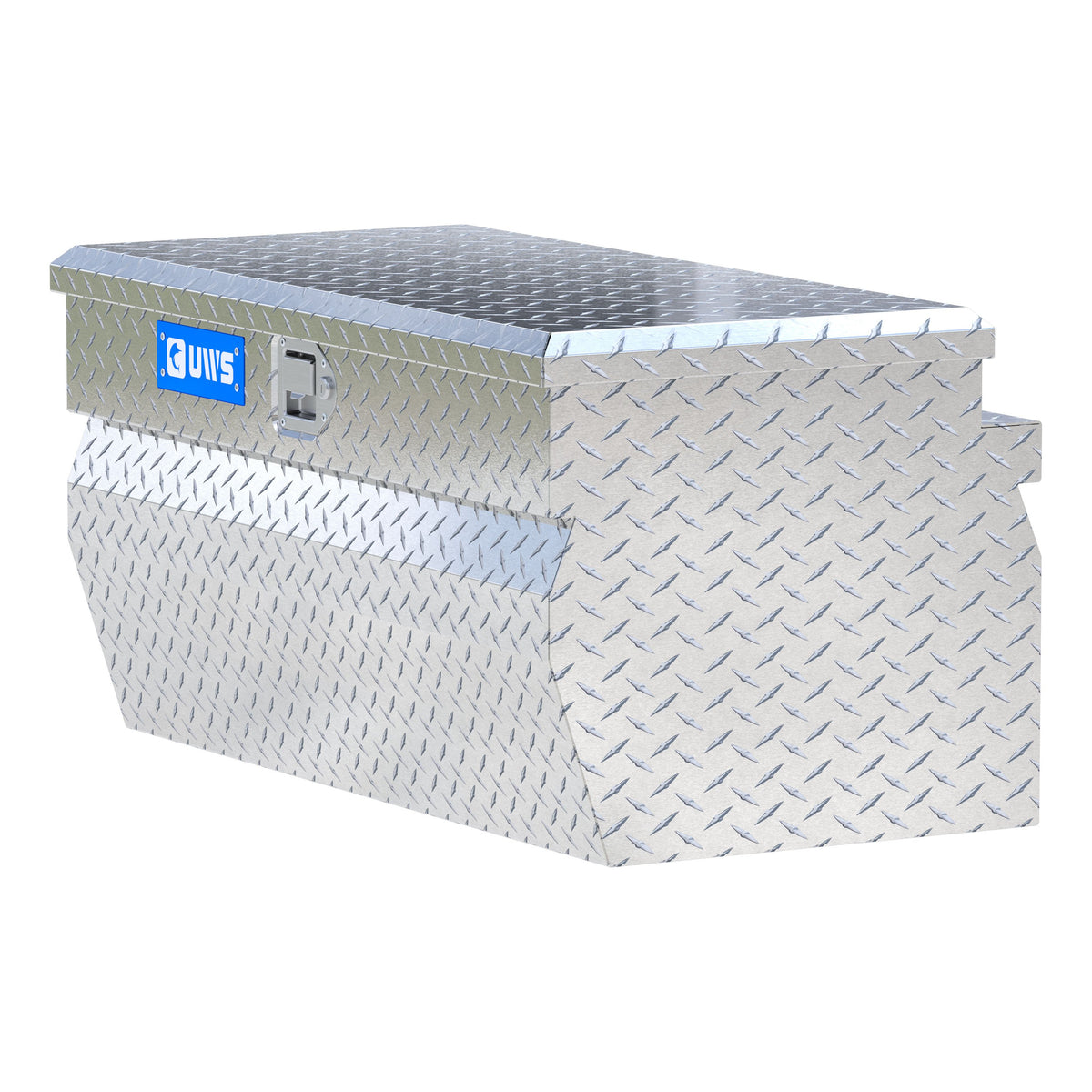 Bright Aluminum 36" Wedge Utility Chest Box