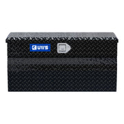 Gloss Black Aluminum 36" Wedge Utility Chest Box