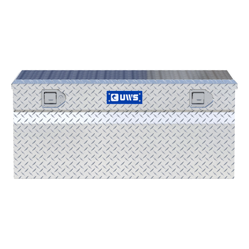 Bright Aluminum 42" Wedge Utility Chest Box