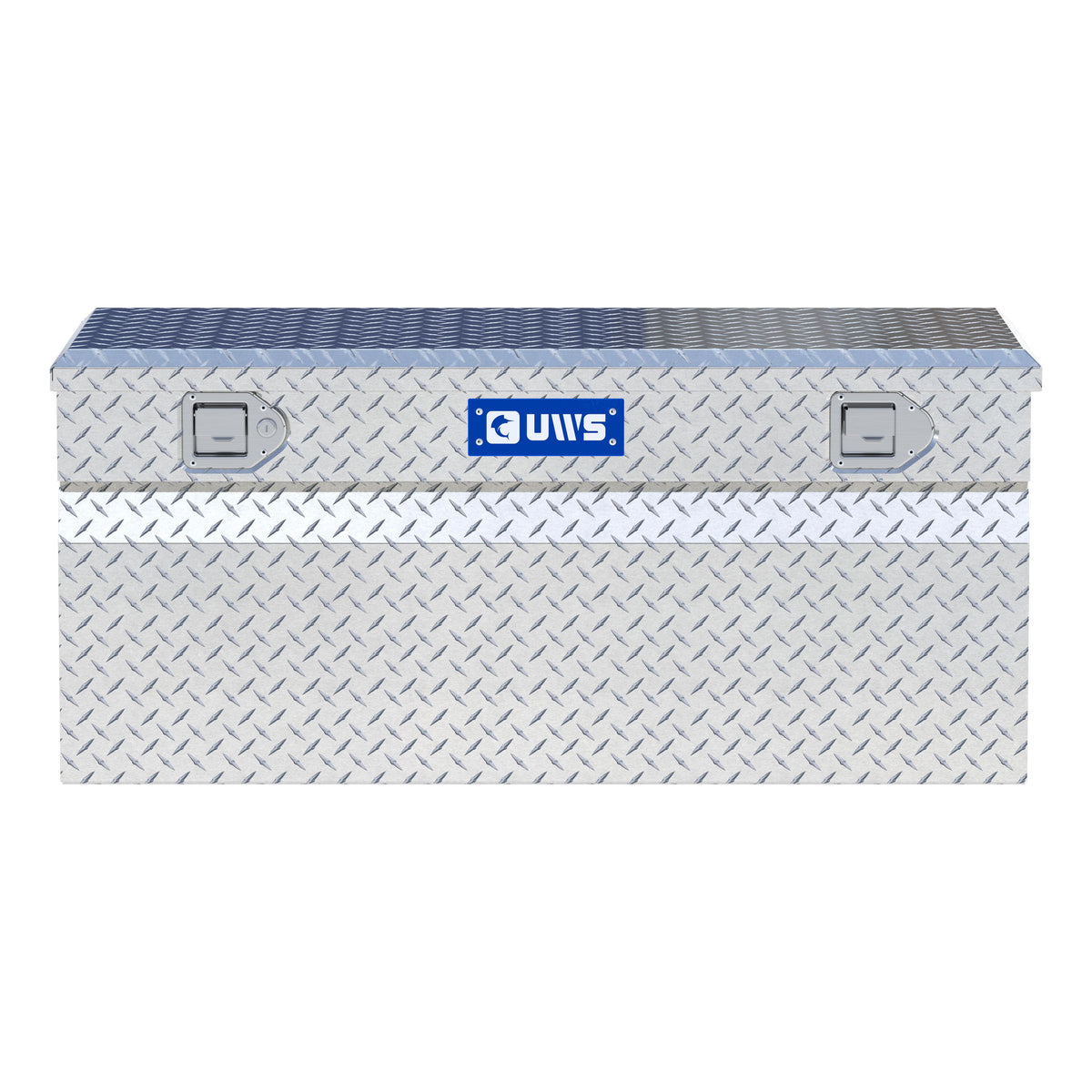 Bright Aluminum 42" Wedge Utility Chest Box