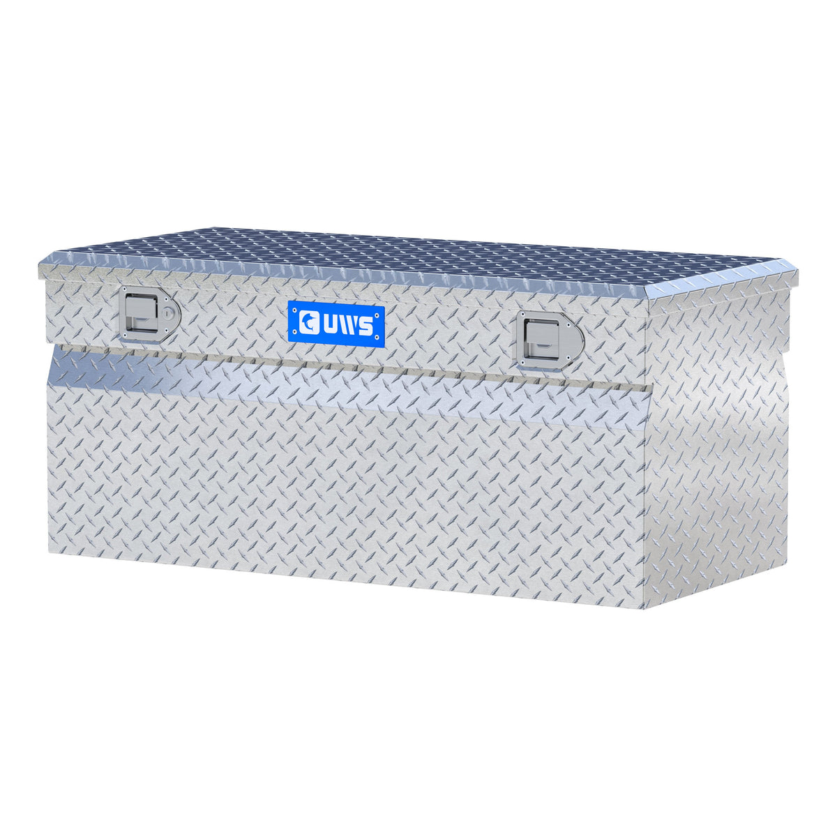 Bright Aluminum 42" Wedge Utility Chest Box