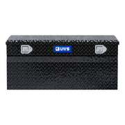 Gloss Black Aluminum 42" Wedge Utility Chest Box