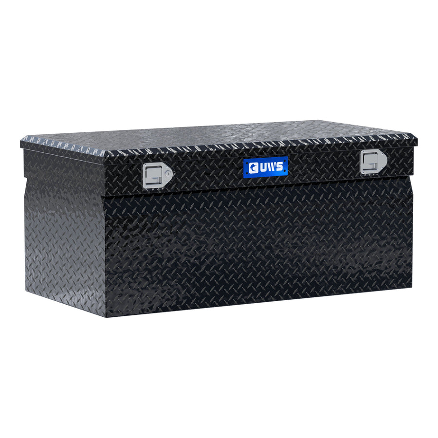 Gloss Black Aluminum 48" Utility Chest Box