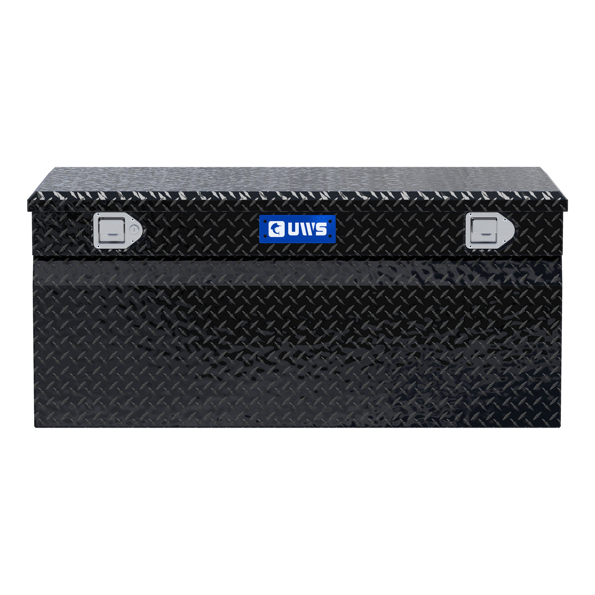 Gloss Black Aluminum 48" Utility Chest Box