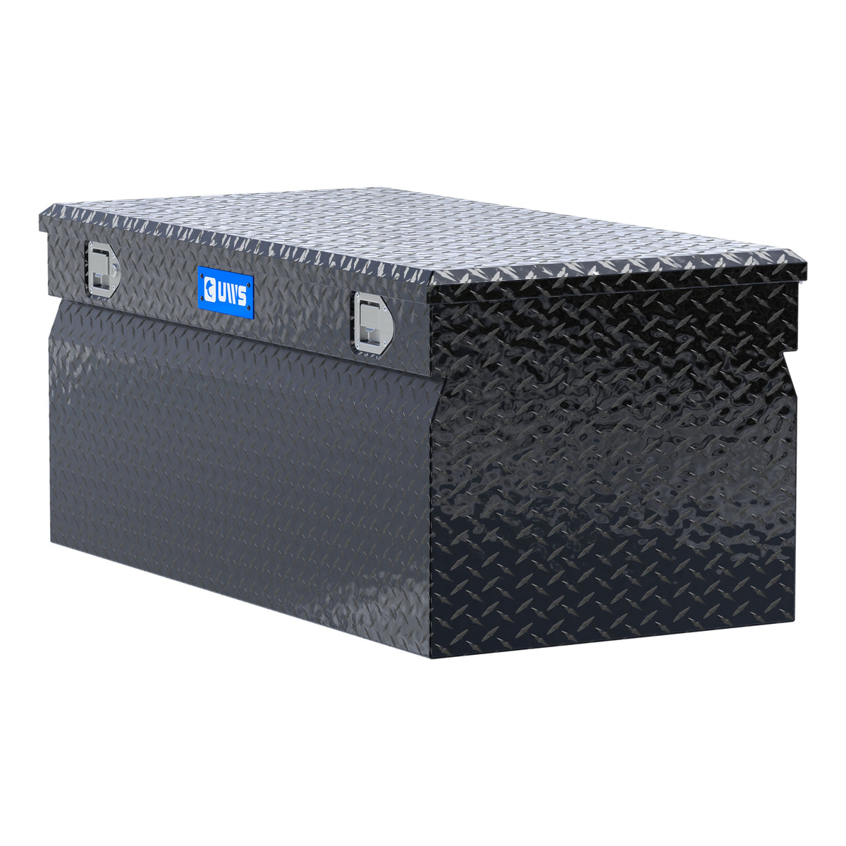 Gloss Black Aluminum 48" Utility Chest Box