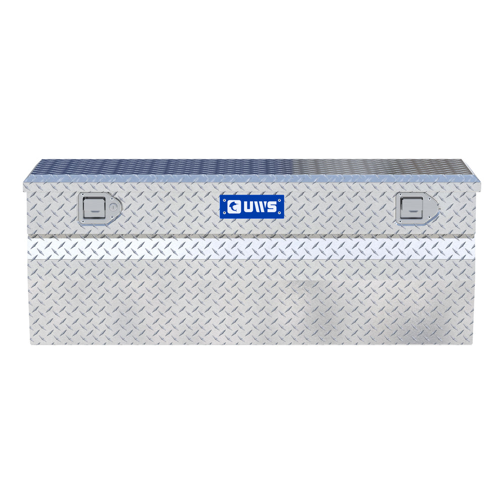 Bright Aluminum 48" Wedge Utility Chest Box