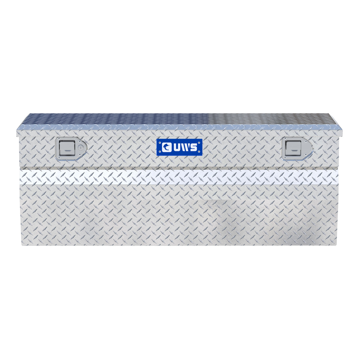 Bright Aluminum 48" Wedge Utility Chest Box