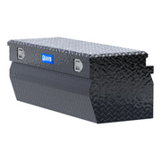 Gloss Black Aluminum 48" Wedge Utility Chest Box