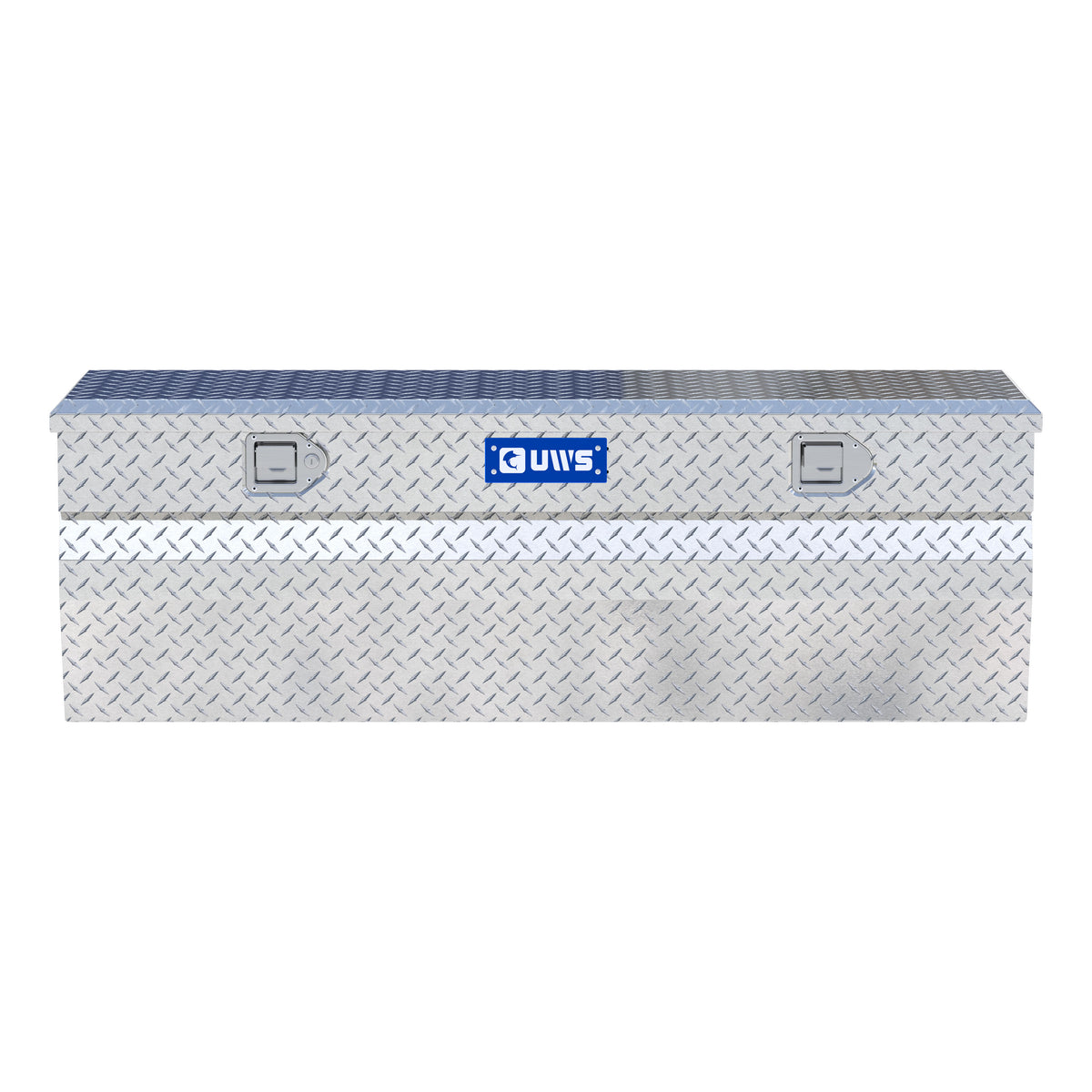 Bright Aluminum 55" Wedge Utility Chest Box