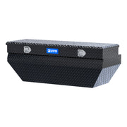 Gloss Black Aluminum 55" Wedged Angled Utility Chest Box